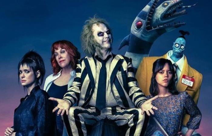 فيلم Beetlejuice Beetlejuice في صدارة إيرادات أفلام هوليوود