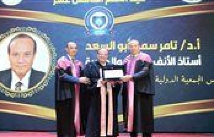 جامعة المنصورة تكرم 75 من العلماء والباحثين الفائزين بجوائز الدولة