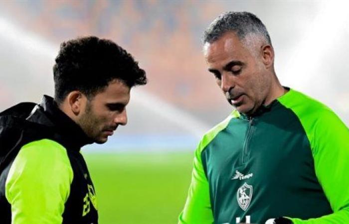 السوبر الأفريقي.. جوميز يلقى محاضرة فنية على لاعبى الزمالك استعدادًا للأهلى