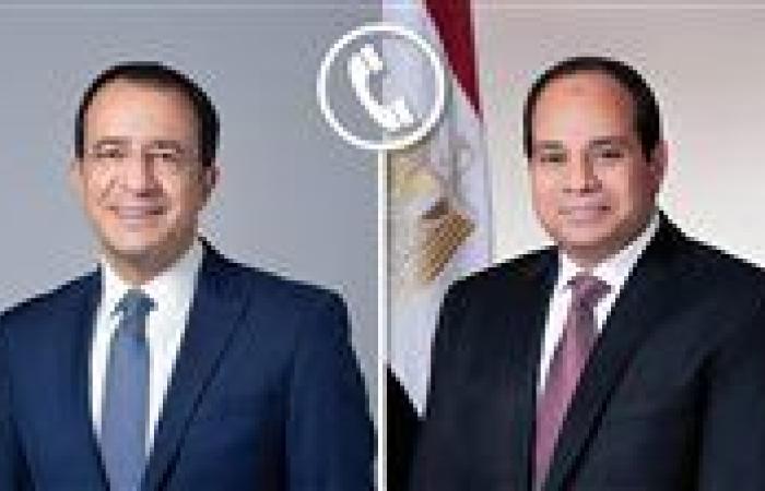 الرئيس السيسي يبحث مع نظيره القبرصي تعزيز التعاون المشترك بمختلف المجالات