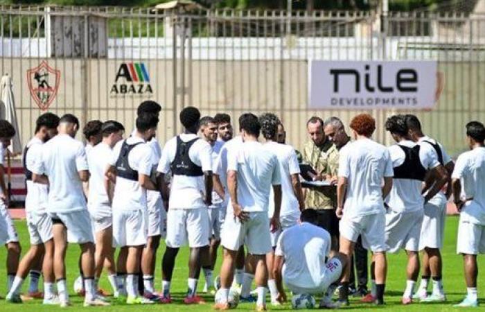 جوميز يقرر تخفيف الحمل البدني للاعبين على هامش مران الزمالك