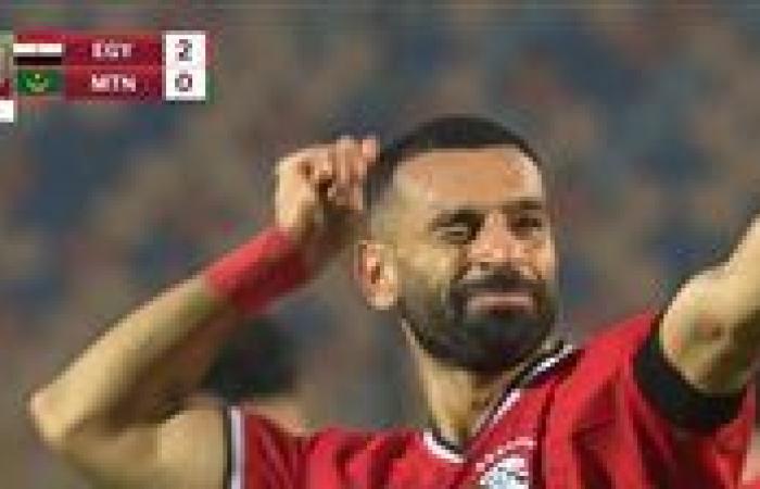 تصفيات أمم أفريقيا 2025: محمد صلاح يسجل الهدف الثاني لمنتخب مصر في مرمى موريتانيا