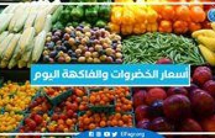 أسعار الخضروات والفاكهة اليوم الاثنين 4-11-2024 في أسواق محافظة البحيرة