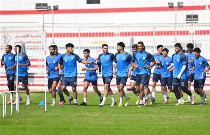 تدريبات فنية خاصة للاعبي الزمالك قبل ودية النصر الليبي