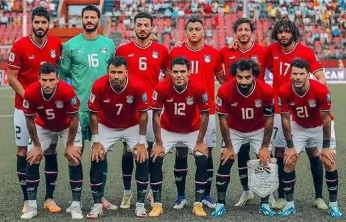 منتخب مصر يخوض مرانه الأخير قبل مواجهة الرأس الأخضر