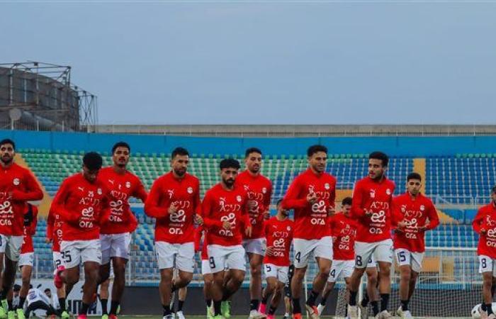 عاجل.. لمدة 15 دقيقة.. مران مفتوح لمنتخب مصر اليوم قبل مواجهة بوتسوانا