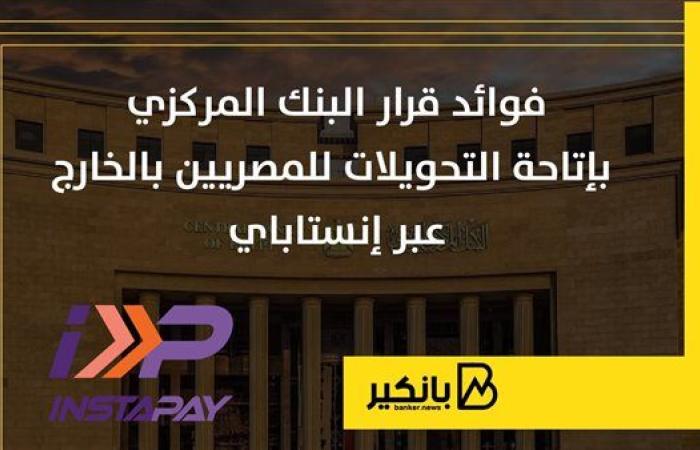 فوائد قرار البنك المركزي بإتاحة التحويلات للمصريين بالخارج عبر إنستاباي