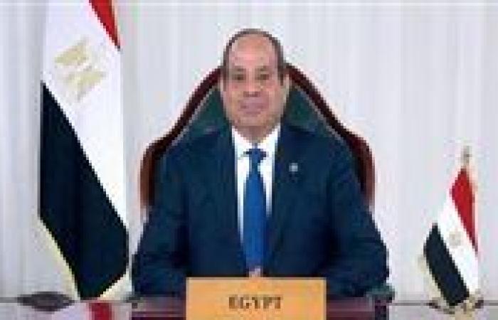 السيسي يشيد بموقف إسبانيا العادل تجاه القضية الفلسطينية