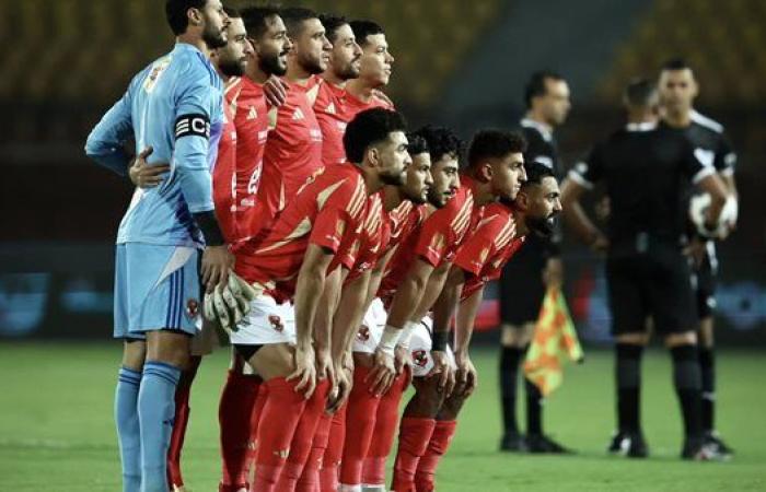 عمرو السولية يسجل هدف التقدم للأهلي في شباك الاتحاد السكندري