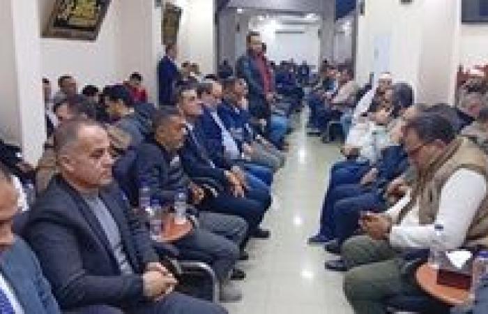 بحضور وزير العمل "هيثم زاد الدين يستقبل عزاء والدتة بقاعة الحمد بمسجد ال رشدان بمدينة نصر