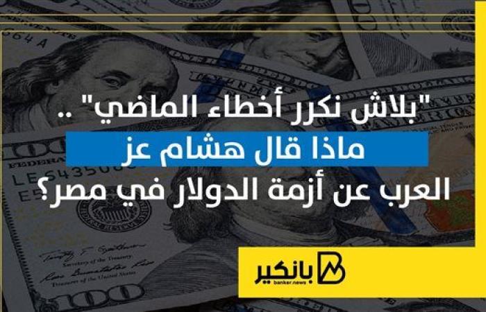 "بلاش نكرر أخطاء الماضي" .. ماذا قال هشام عز العرب عن أزمة الدولار في مصر؟