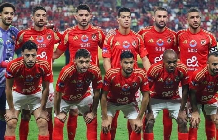 قائمة الأهلي لمواجهة استاد أبيدجان تشهد غياب لاعب مهم