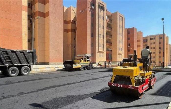 الإسكان: استكمال رفع كفاءة منظومة الطرق والتطوير بمدن 15 مايو والشروق وبني سويف الجديدة