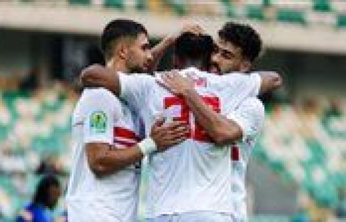 موعد مباراة الزمالك أمام المصري في الكونفدرالية