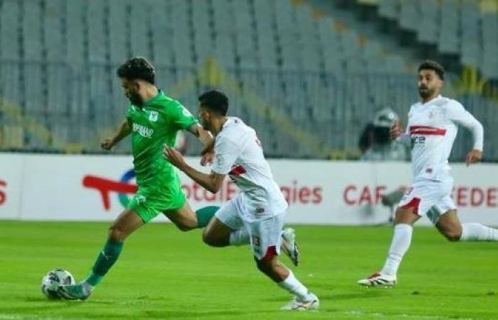 الزمالك ينفرد بصدارة المجموعة الرابعة بكأس الكونفدرالية بالفوز على المصرى بهدف.. فيديو