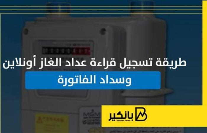 طريقة تسجيل قراءة عداد الغاز أونلاين وسداد الفاتورة