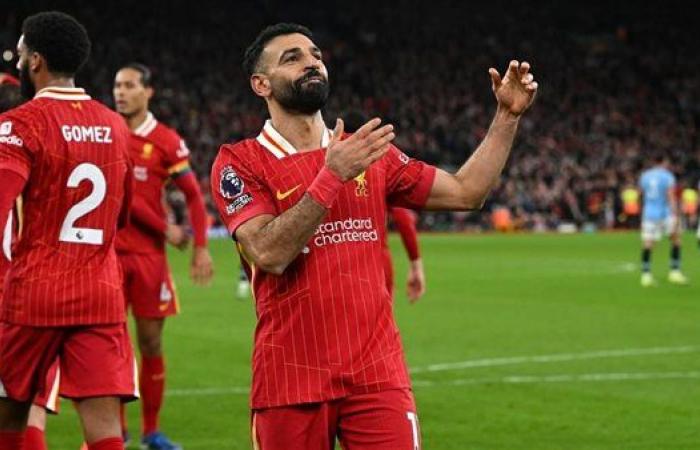 الدوري الإنجليزي.. محمد صلاح يقود هجوم ليفربول أمام توتنهام