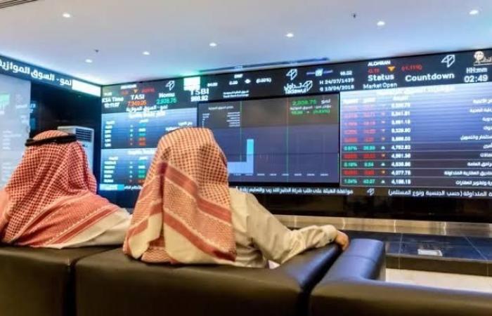 ارتفاع مؤشر الأسهم السعودية ليغلق عند مستوى 11948.79 نقطة