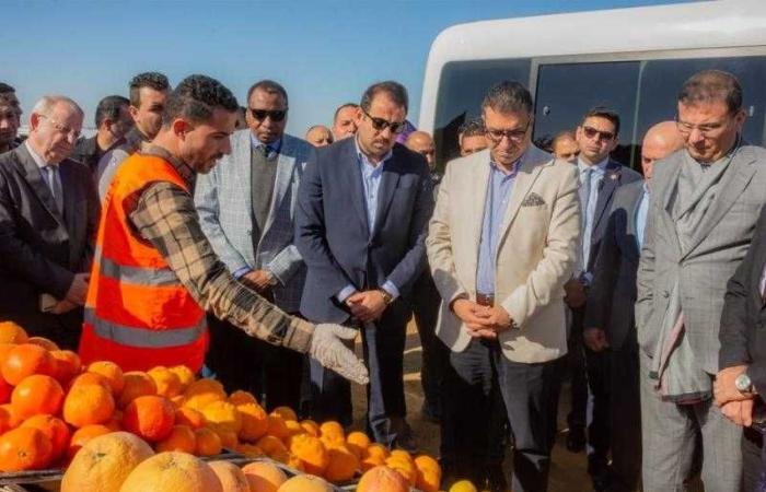 وزيرا الزراعة في مصر والأردن يتفقدان مشروعات جهاز مستقبل مصر للتنمية المستدامة