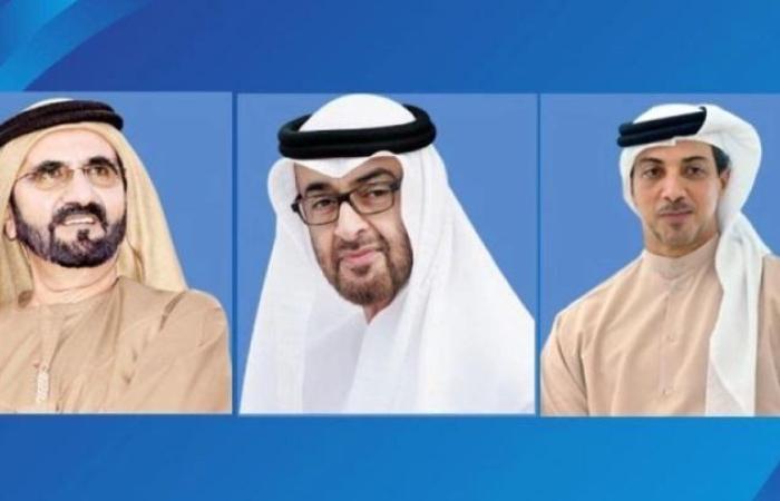 رئيس الإمارات ونائباه يعزون رئيس أذربيجان بضحايا تحطم الطائرة