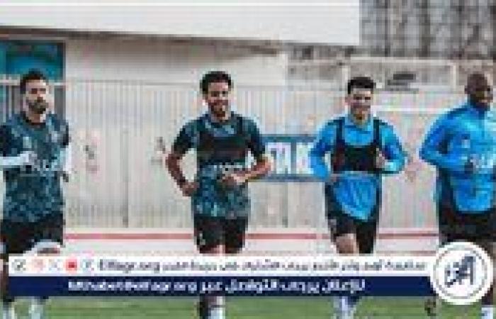 فقرة فنية خاصة بمران الزمالك استعدادًا لمواجهة الاتحاد السكندري في الدوري