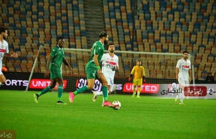 الزمالك والاتحاد السكندري حبايب في الشوط الأول بالدوري المصري(صور)