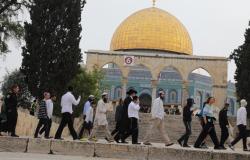 مصادر فلسطينية: مستوطنون يقتحمون المسجد الأقصى تزامنا مع عيد الفصح اليهودي