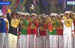 الرئيس السيسي يشهد عرض الموسيقات العسكرية في حفل افتتاح بطولة الفروسية