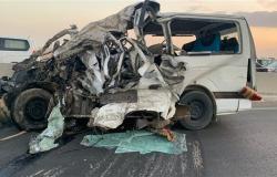 مقتل 7 أشخاص وإصابة 15 آخرين في حادث سير جنوبي الجزائر