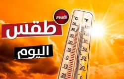 شديد الحرارة.. الأرصاد تحذر من طقس اليوم في مصر 25 أبريل