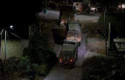 قوات الاحتلال تقتحم قرية "حدب العلقة" في مدينة دورا جنوبي الخليل بالضفة الغربية