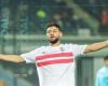 مصطفى شلبي يسجل الهدف الثاني للزمالك في شباك سموحة بالدوري