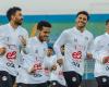 منتخب مصر يخوض أولى تدريباته باستاد الدفاع الجوى استعدادا لبتسوانا وكاب فيردي