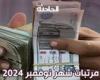 خلال الساعات المقبلة.. موعد صرف مرتبات شهر نوفمبر 2024